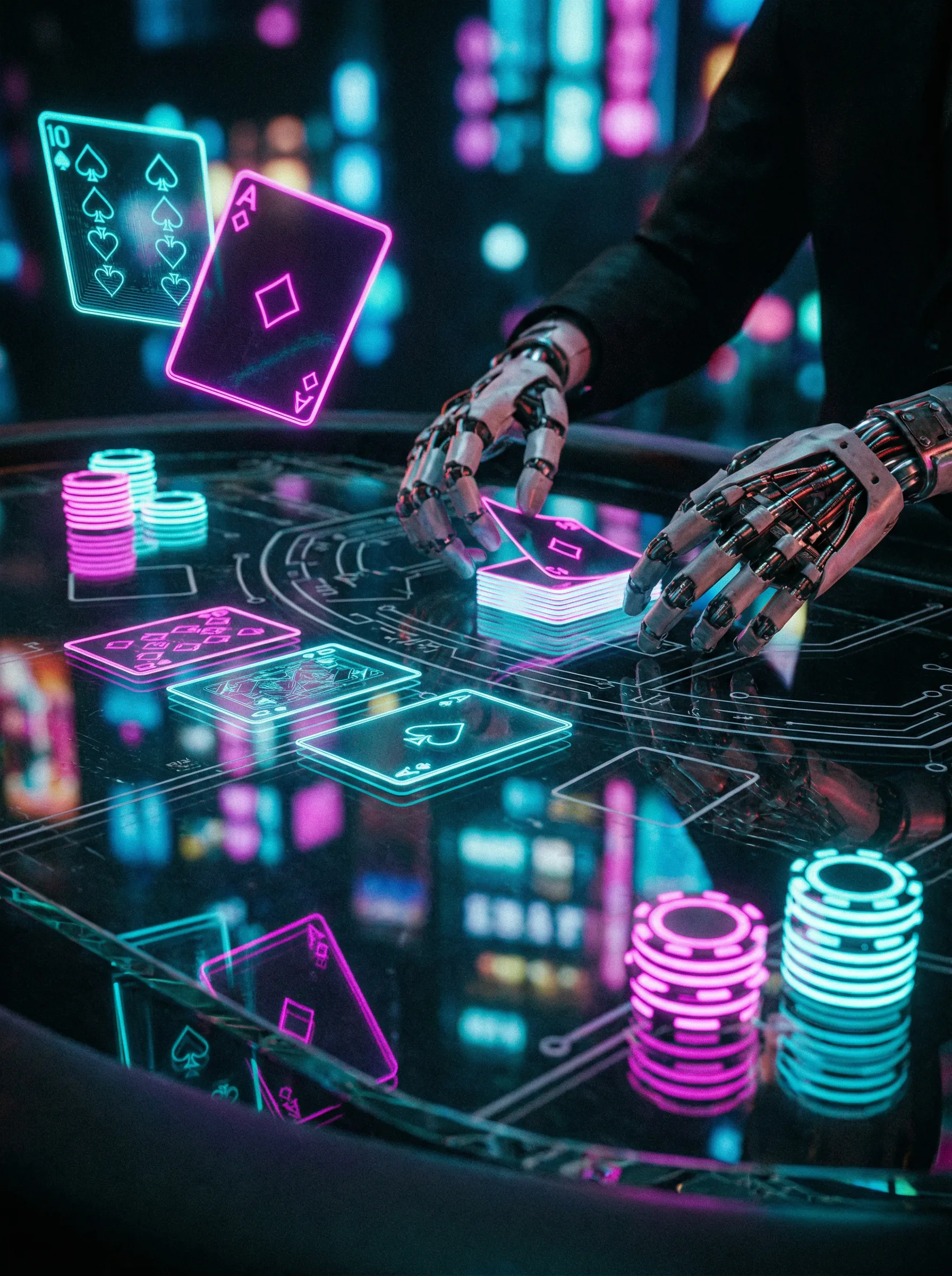 澳门六合赛博朋克棋牌对战游戏