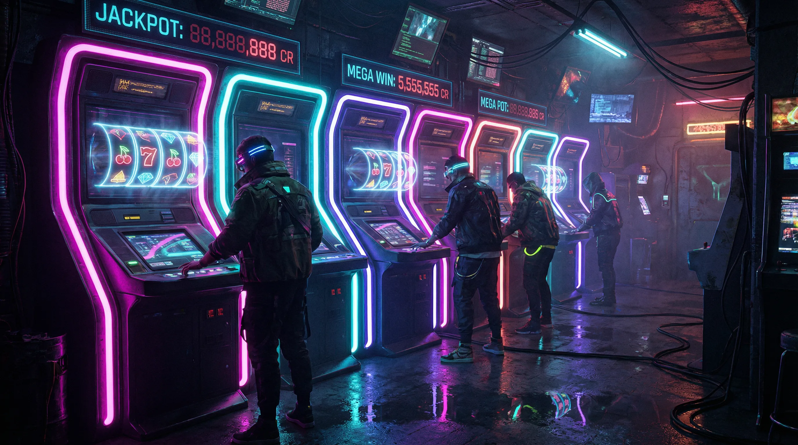 澳门六合赛博朋克电子老虎机游戏