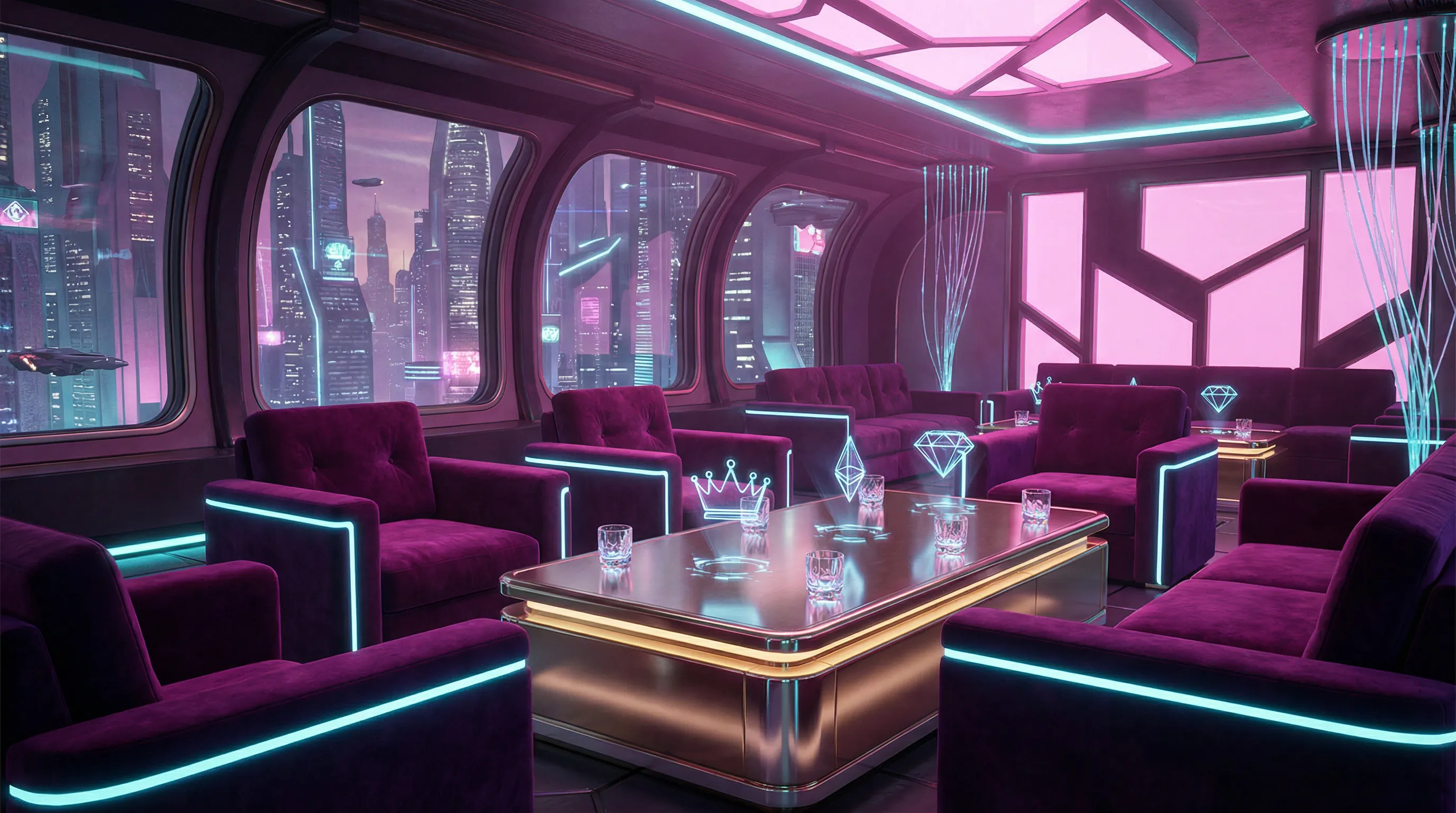 澳门六合赛博朋克VIP贵宾厅